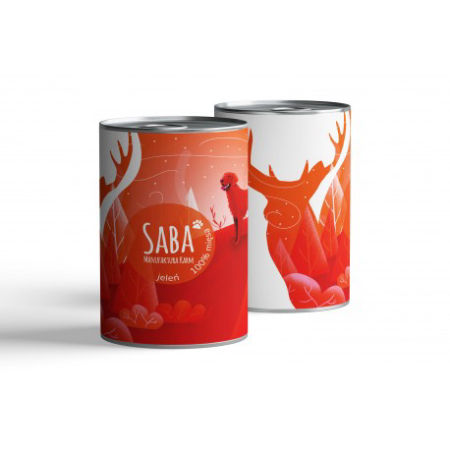 Jeleń 100% mięsa - 410 g