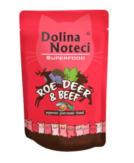 Dolina Noteci - sarna i wołowina 85g