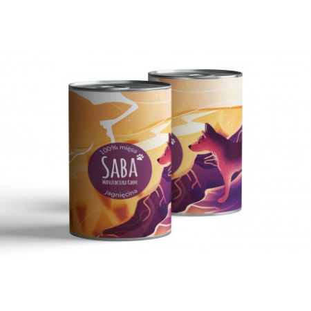 Jagnięcina 80% z wołowiną 20% mięsa - 850 g