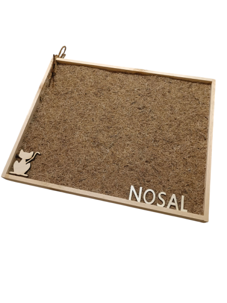 Drapak poziomy, leżanka 52x42 cm z imieniem 