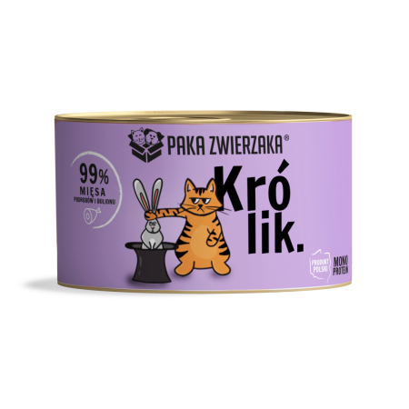 99% mięsa KRÓLIK - 200g 
