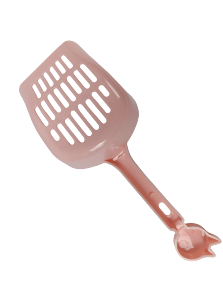 Łopatka do kuwety - różowa