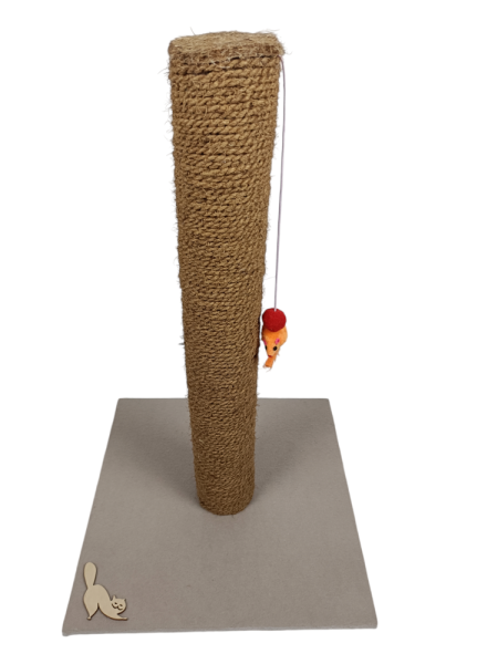 Drapak stojący, słupek, kokos, 65 cm.