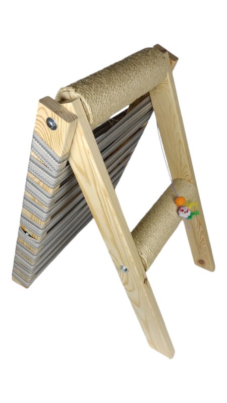 Drapak stojący, drabinka, sizal