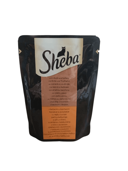 Sheba - saszetka 85 g z kaczką i indykiem